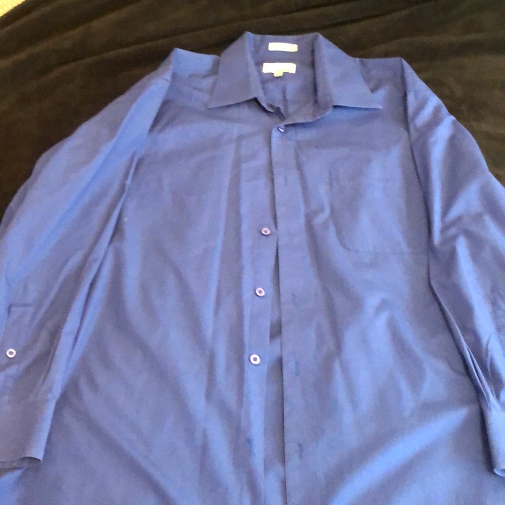 Blue dress shirt